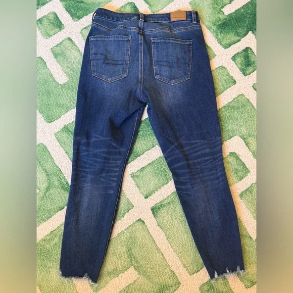 American Eagle, The Dream Jean, curvy hi-rise jegging, size 8 x-short - Picture 2 of 5